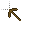 Minecraft Wooden Pickaxe Cursor cursor
