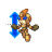 Vertical resize cursor