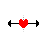 Horizontal resize cursor