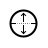 Vertical resize cursor