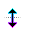 Vertical resize cursor