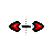 Horizontal resize cursor