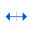 Horizontal resize cursor
