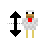Vertical resize cursor