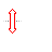 Vertical resize cursor
