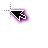 Angled Black Purple Shadow cursor