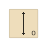 Vertical resize cursor