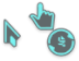 Breeze Hacked Blue Cursors preview