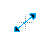 Elektrik cursors- diagonal resize 2 - cursor