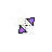 PurpleGlass diagonal 2 cursor