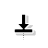 Crop Down v3 (Black) cursor