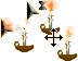 flickering candle Cursors preview