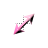 Anathema Pink Diagonal Resize 2 cursor