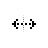 Horizontal resize cursor