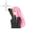 Black long sleeve Zero Two cursor