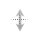 Vertical resize cursor
