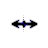 Horizontal resize cursor