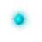 blue neon point cursor