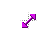 Purple Diagonal 2 cursor