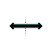 Horizontal resize cursor