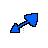 Diagonal resize 1 cursor
