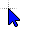 Dark Blue Vista cursor