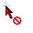 3D_red_unaviable cursor