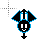 Vertical resize cursor