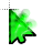 Green Fire cursor