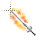 Flaming Sword cursor