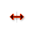 Horizontal resize cursor