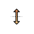 Vertical resize cursor