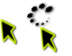 Yellow-Green Cursors preview