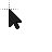 Black cursor