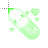 Kawaii Green Pill Cursors preview