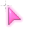 pink glow cusor  cursor