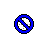 No azul cursor