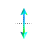 Vertical resize cursor