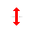 Vertical resize cursor