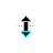 Vertical resize cursor