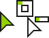 Lime-White Void Cursors preview
