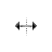Horizontal resize cursor