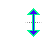 Vertical resize cursor