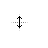 Vertical resize cursor