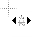 Horizontal resize cursor