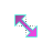 Diagonal resize 2 cursor
