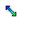 BlueToGreenDiagonalResize1 cursor