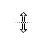 Vertical resize cursor