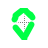 Vertical resize cursor