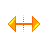 Horizontal resize cursor